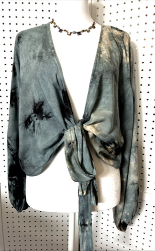 Mexicali blues tie dye - blues, wrap